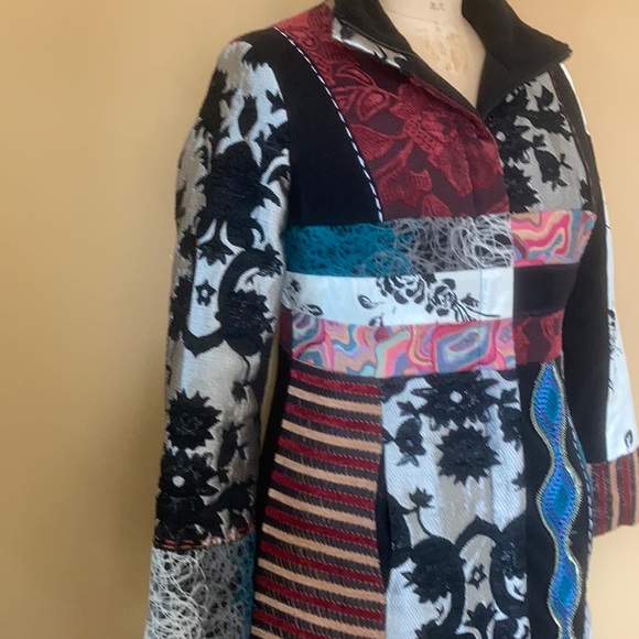 Alison Sheri Collection Jackets & Blazers - Exquisite Tapestry Coat